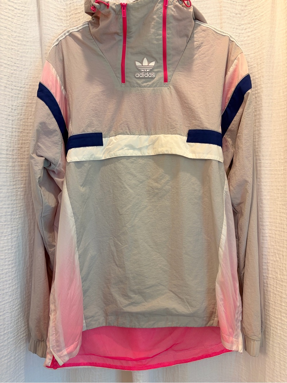 ✨ adidas Originals Retro 'BR8' Windbreaker Anorak Jacket ✨